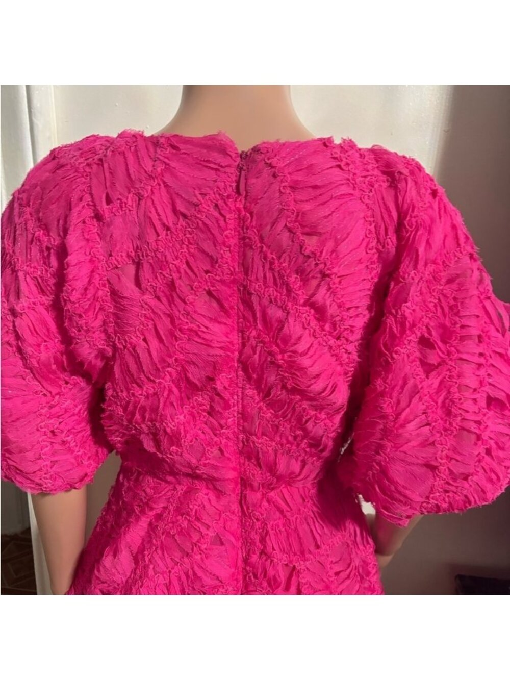 NWT AJE Women’s Florential Pink Mini Swing Dress - Picture 12 of 13